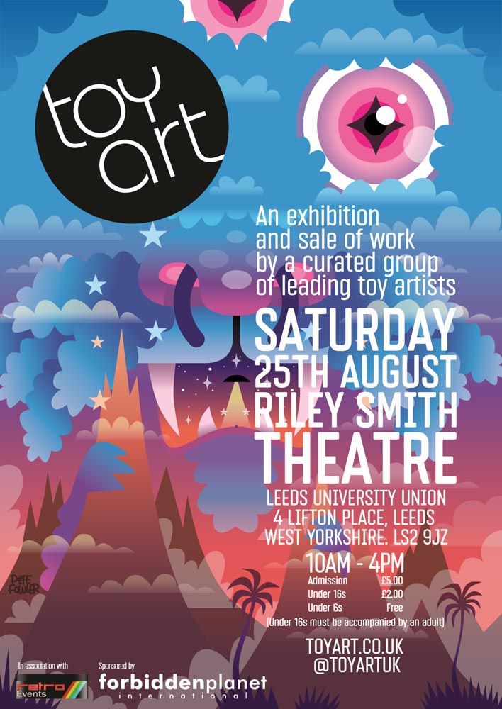 Another UK based Toy Convention?!?! Yes... Toy Art UK August 25th